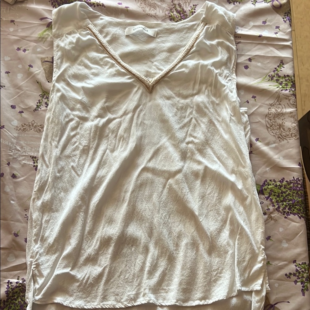 Promod Cream Camisole Top Soft Fabric
